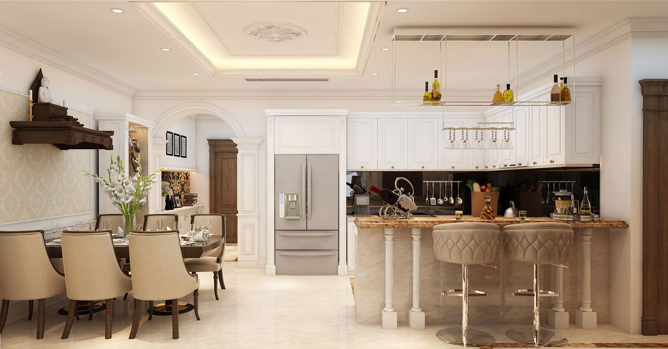 Bàn thờ treo tường - mẫu 20